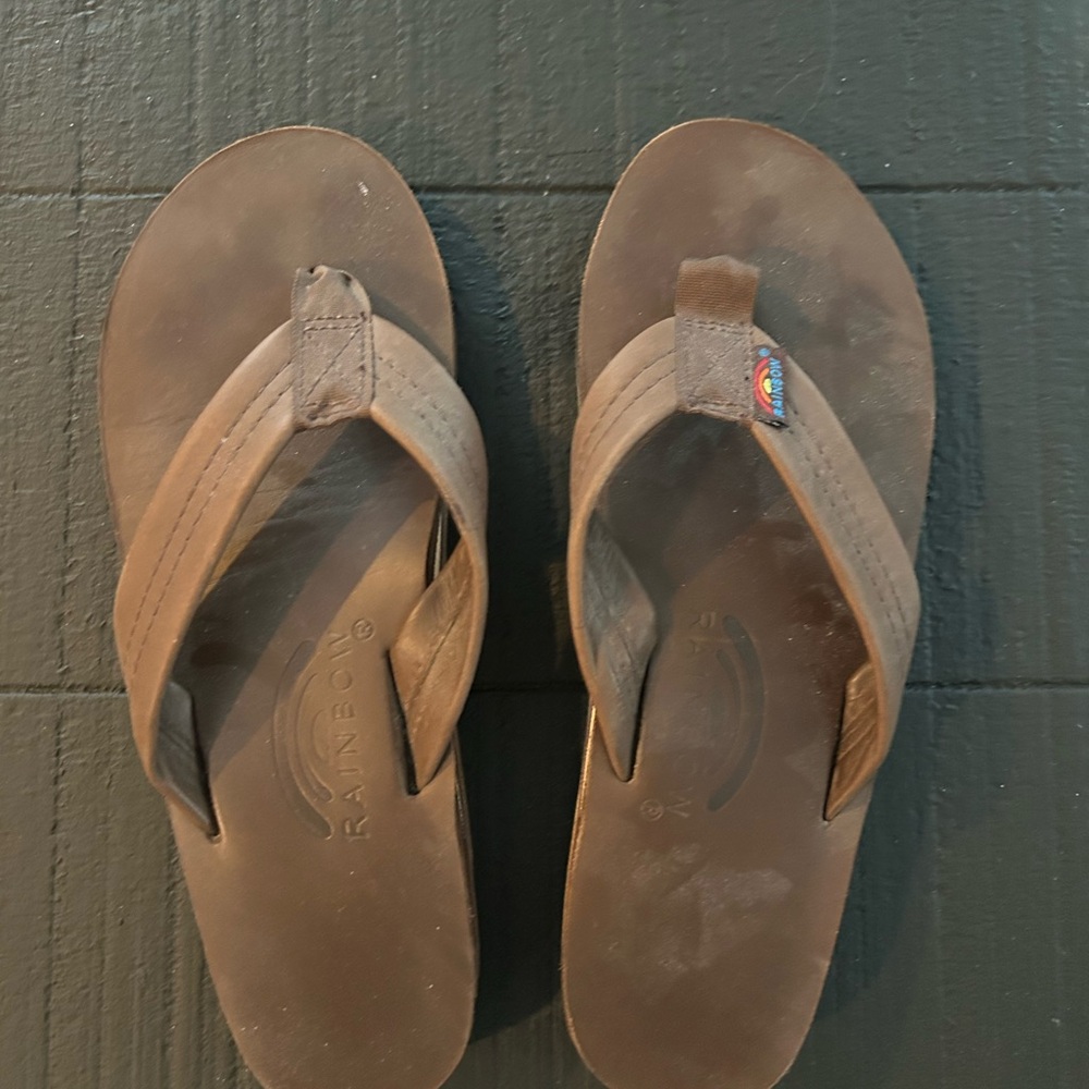 Rainbow womens Brown Sandals